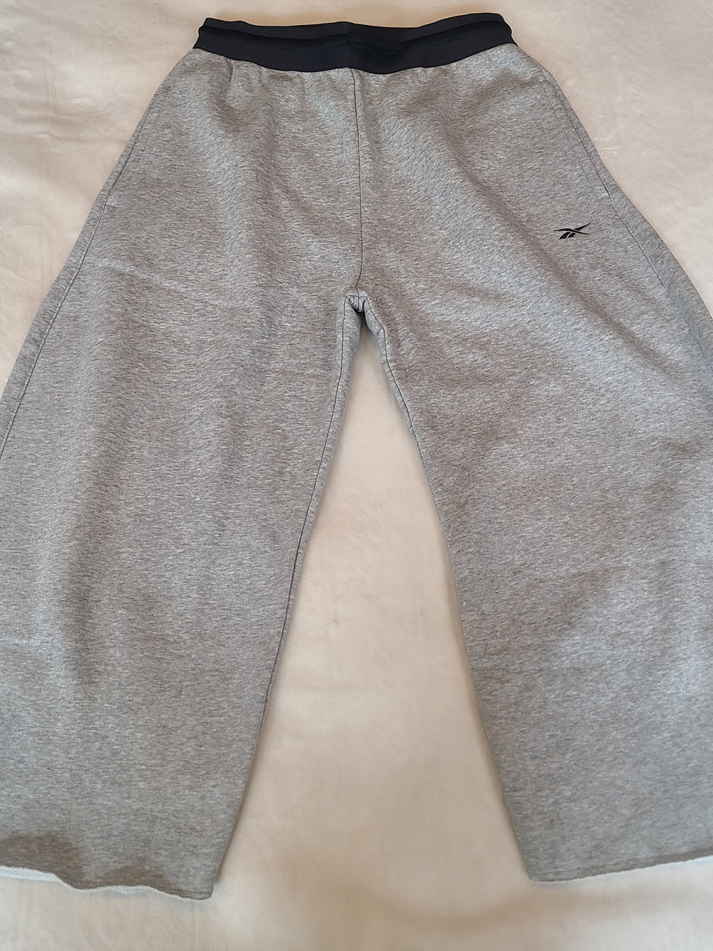 Reebok  Gray Sweatpants with Black Waistband